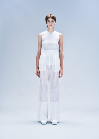 ISSEY MIYAKE TRANSLUCENT SUIT PANTS outlook