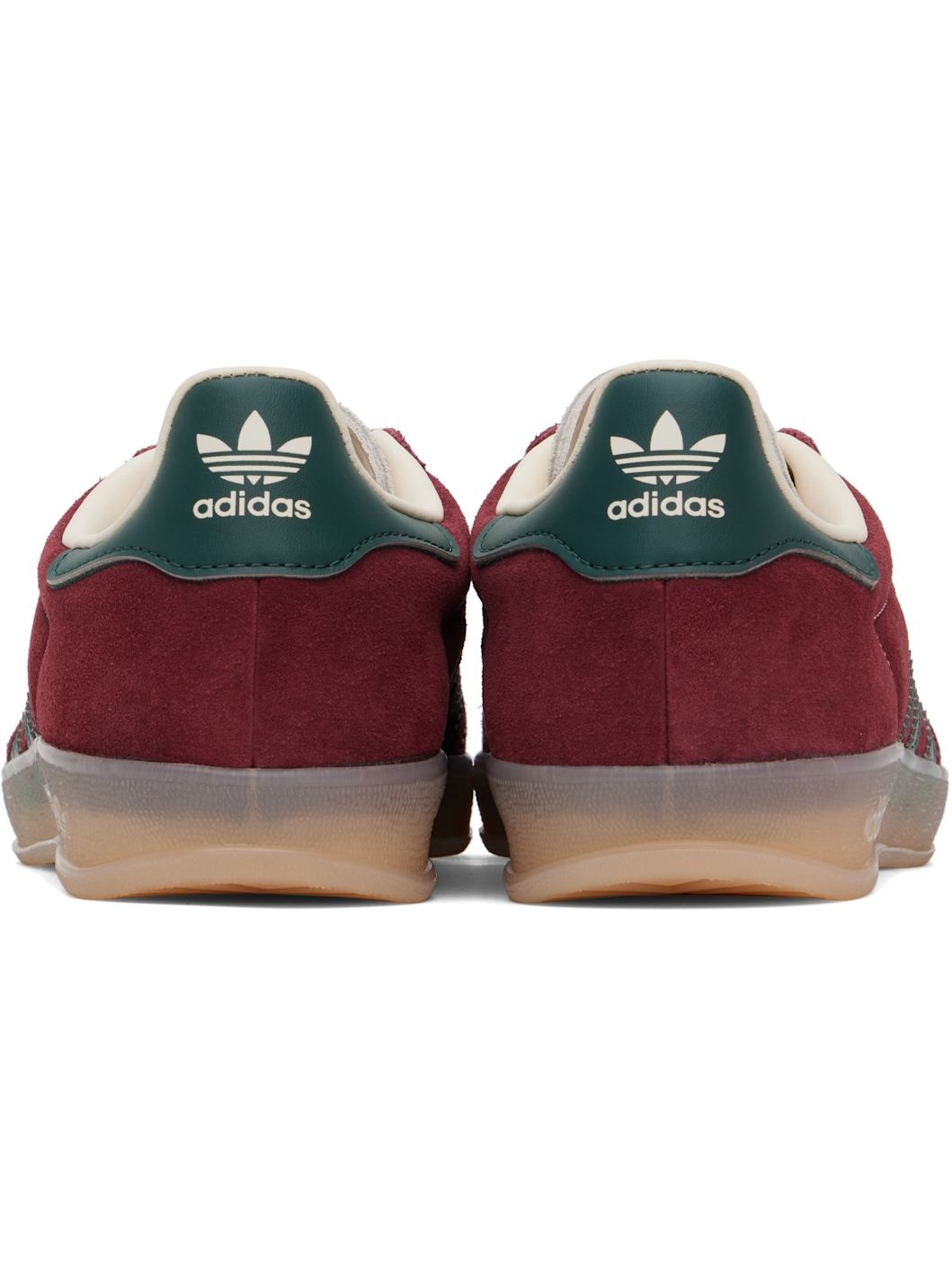 Burgundy Gazelle Indoor Sneakers - 2