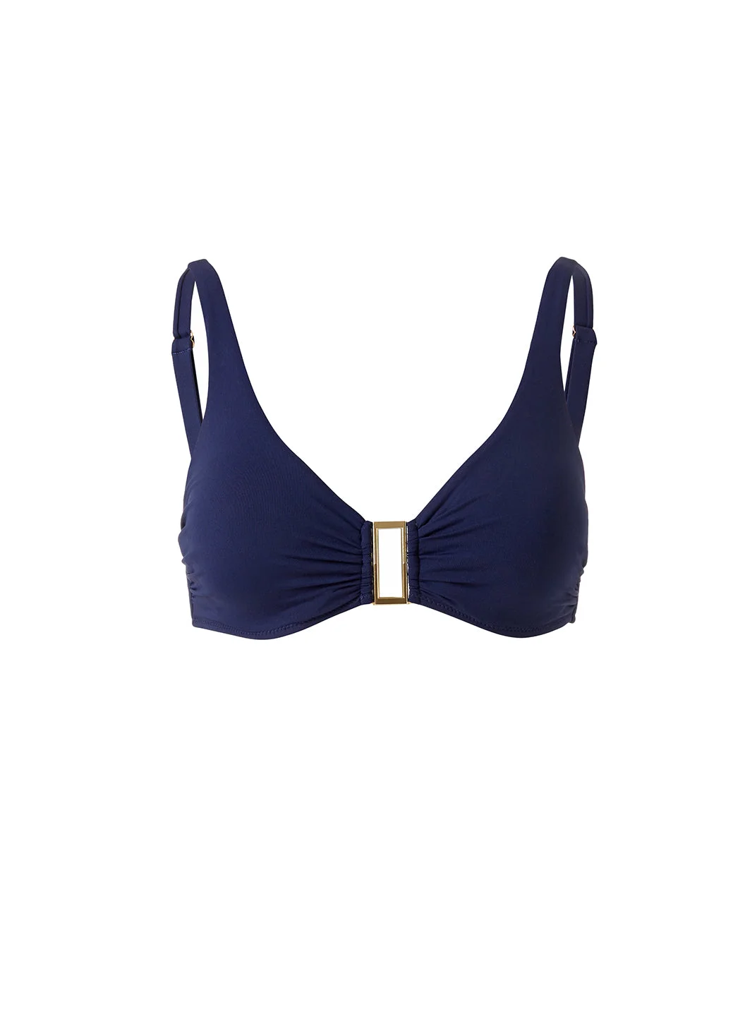 BEL AIR NAVY BIKINI TOP - 1