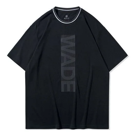 Li-Ning Wade Logo Loose Fit T-shirt 'Black' AHSQ159-1 - 1