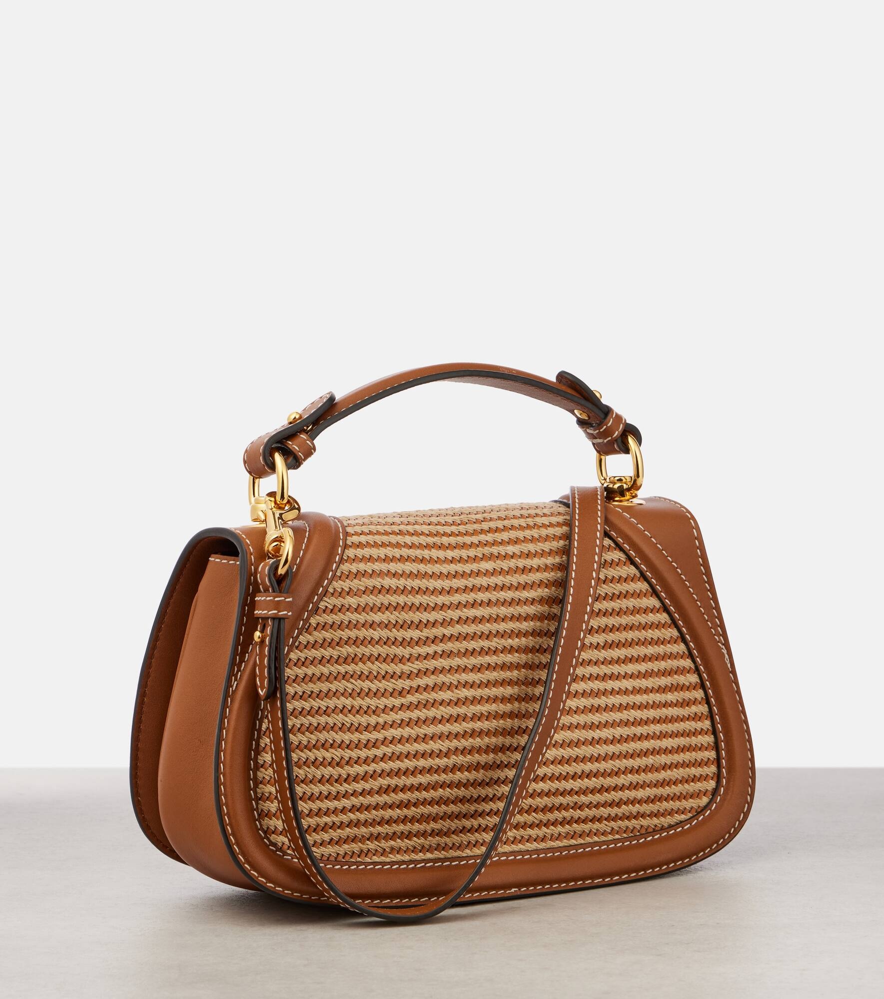Gucci Blondie Medium woven tote bag - 4