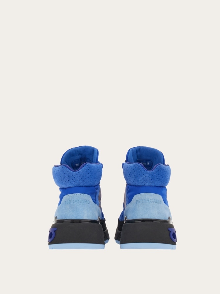 HIGH SNEAKER WITH TREKKING DETAILS - 3