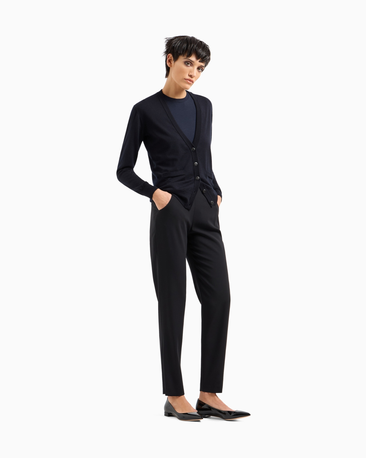 Stretch viscose jersey T-shirt - 2
