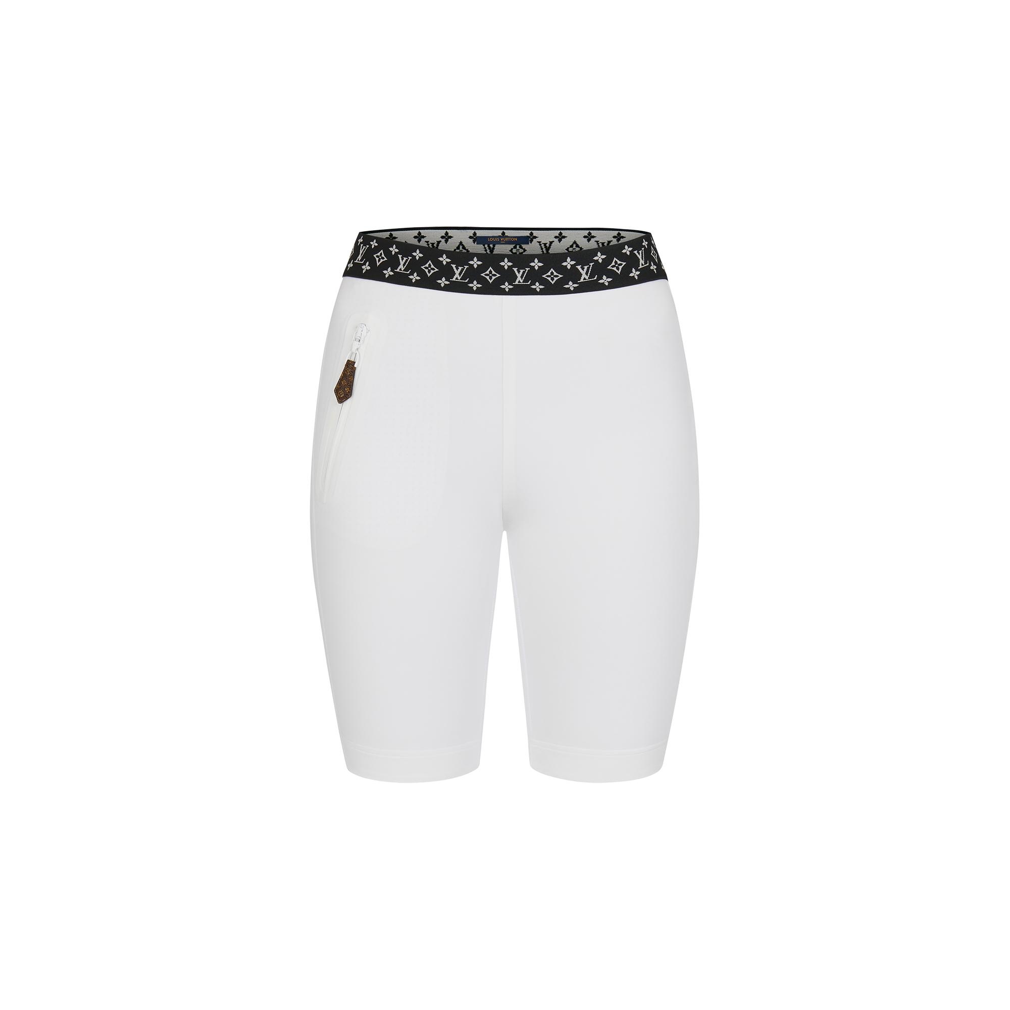 Monogram Waistband Cycling Shorts  - 1