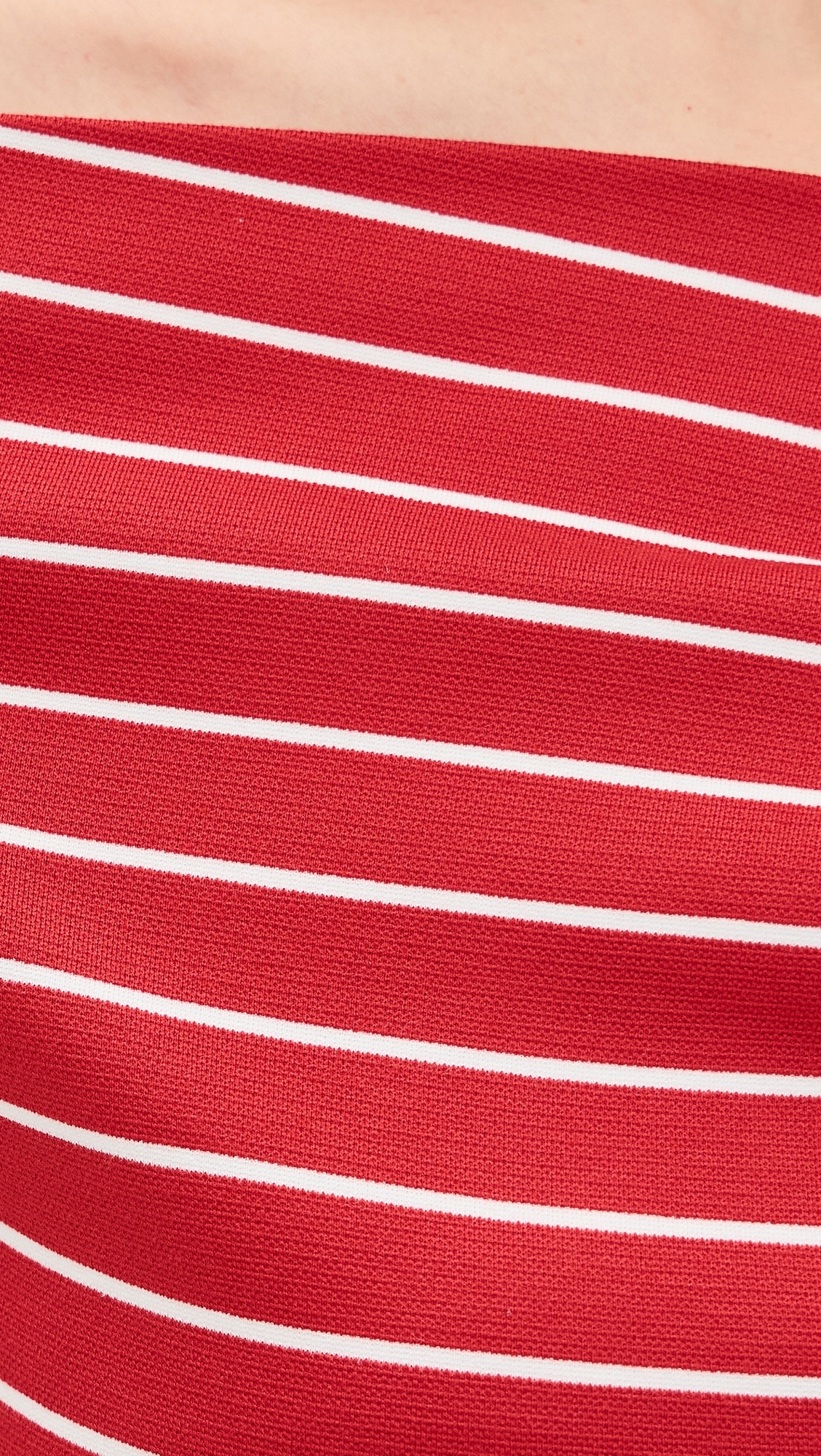 Stripe Asymmetric Maxi Dress - 5