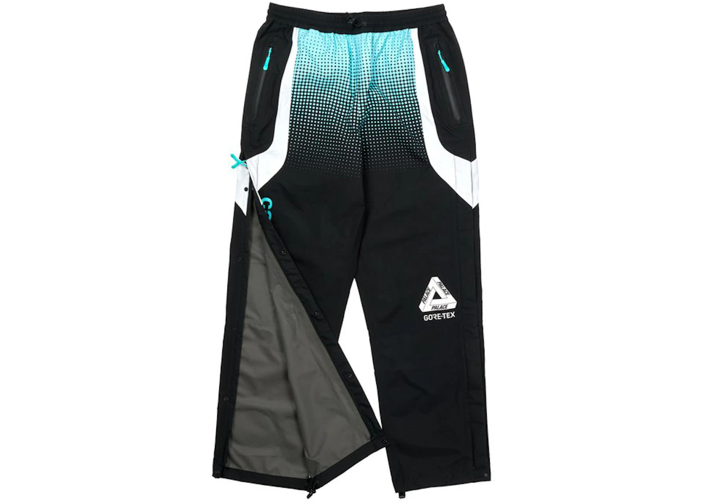 Palace x Cannondale Mad Boy Gore-Tex Paclite Pant Black/Mint - 3