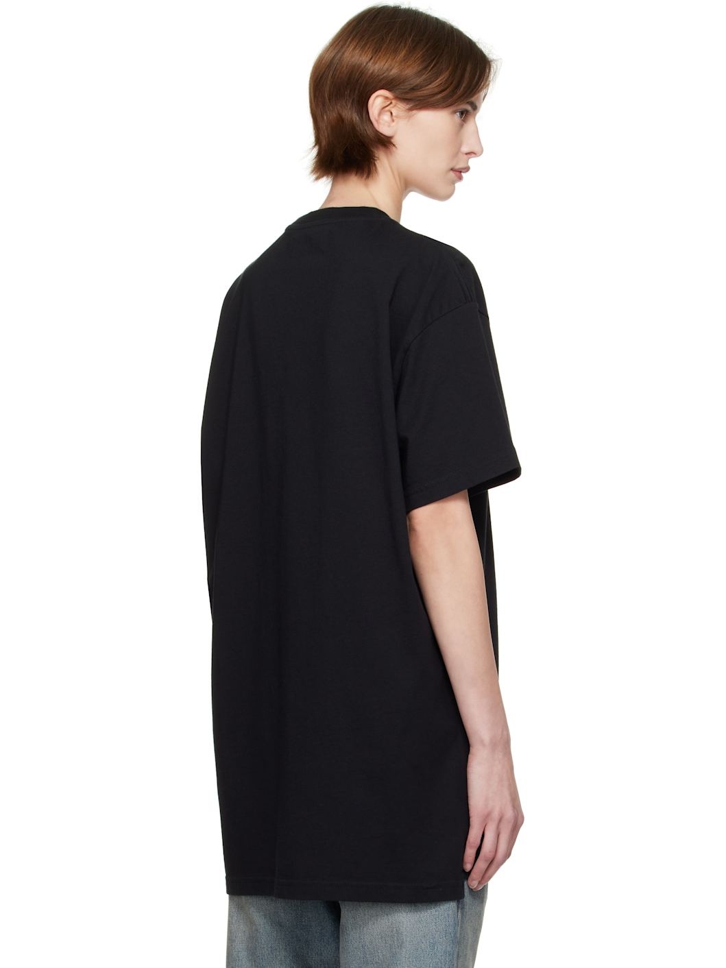 Black Oversized T-Shirt - 3