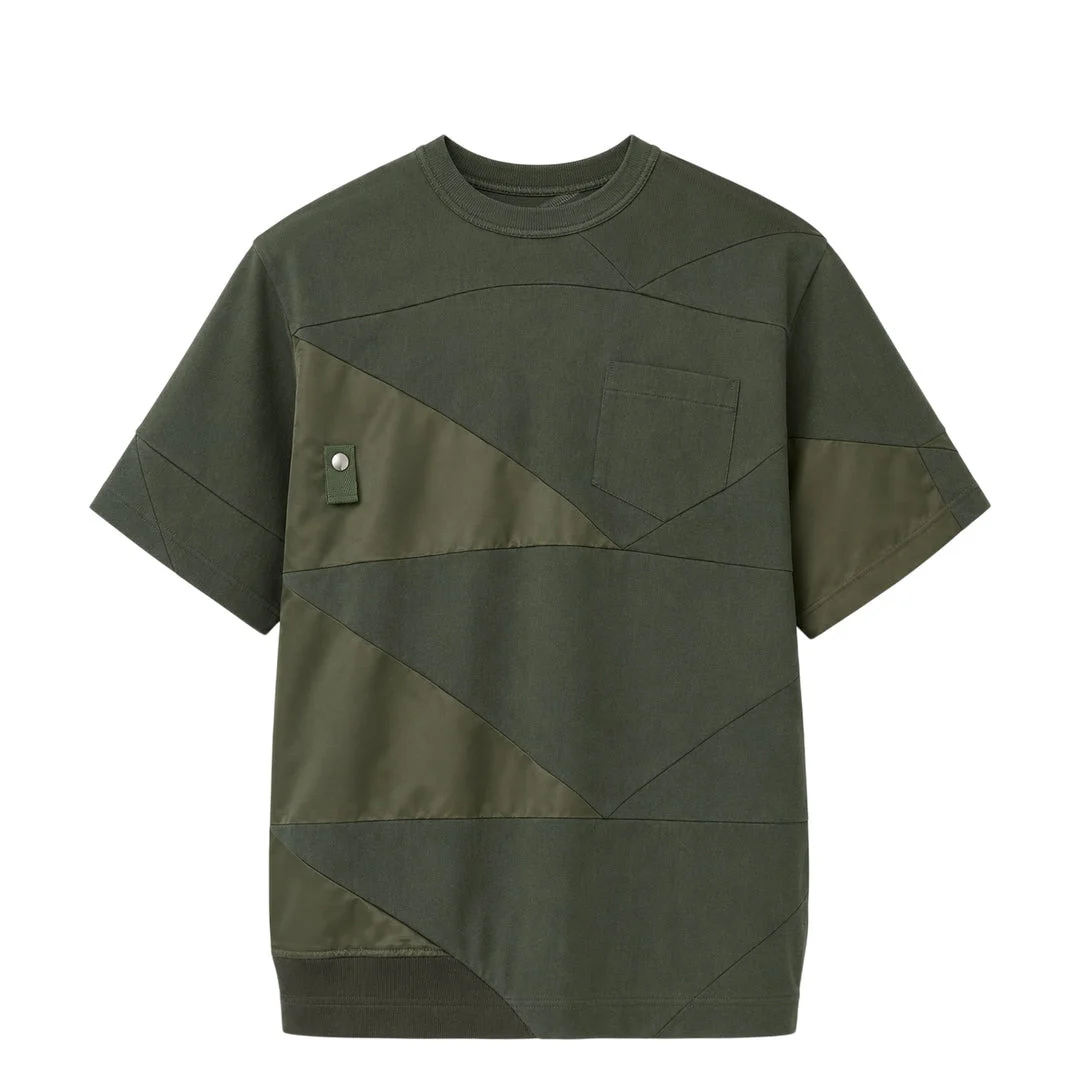 A.P.C. Quilts Short Sleeve Tee - 1