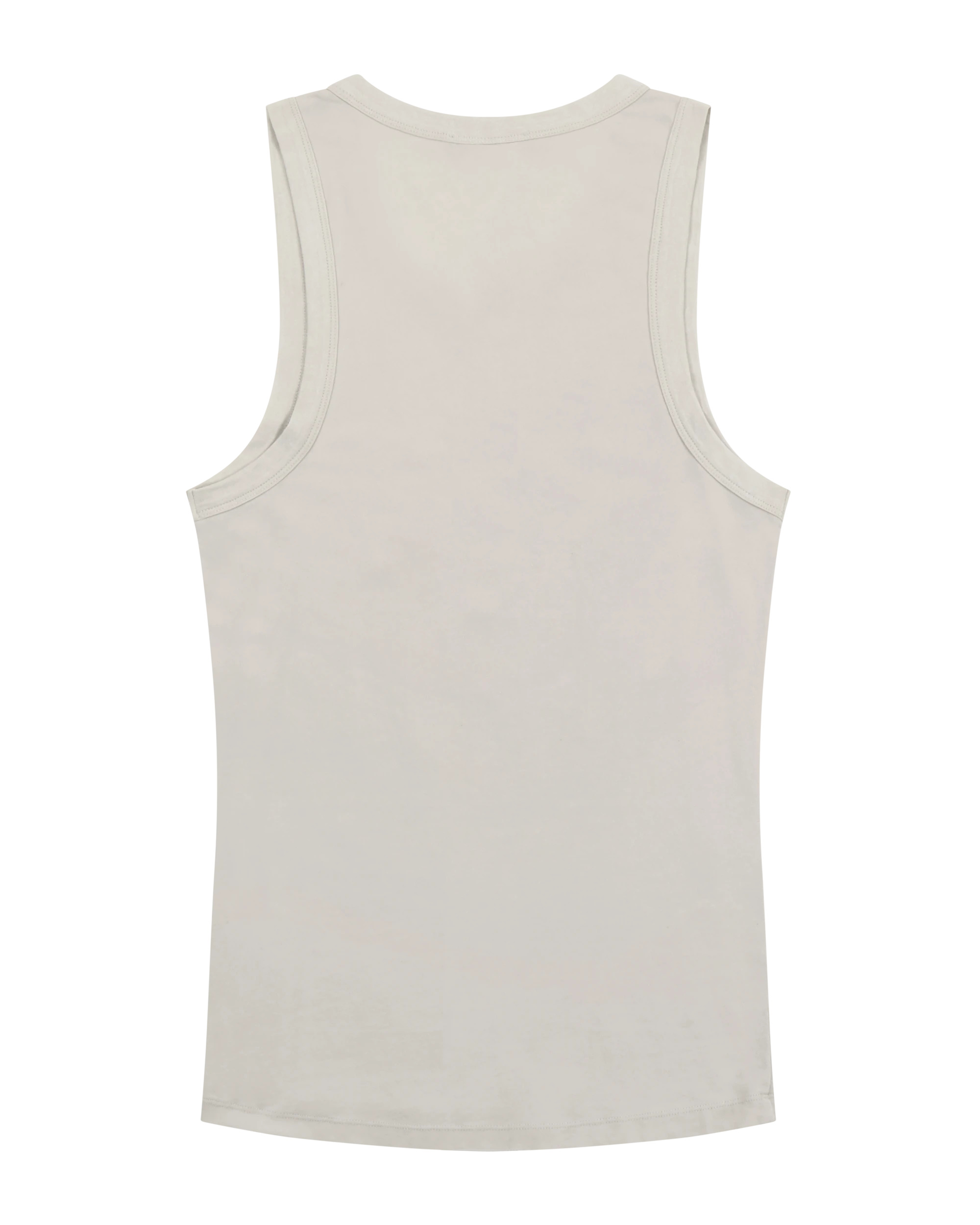 SHEER TANK OFF WHITE - 5