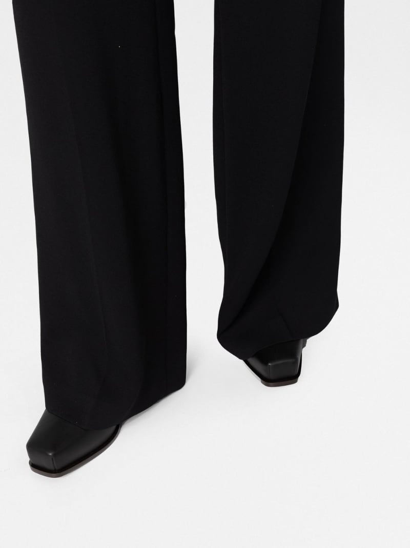 straight-leg wool trousers - 5