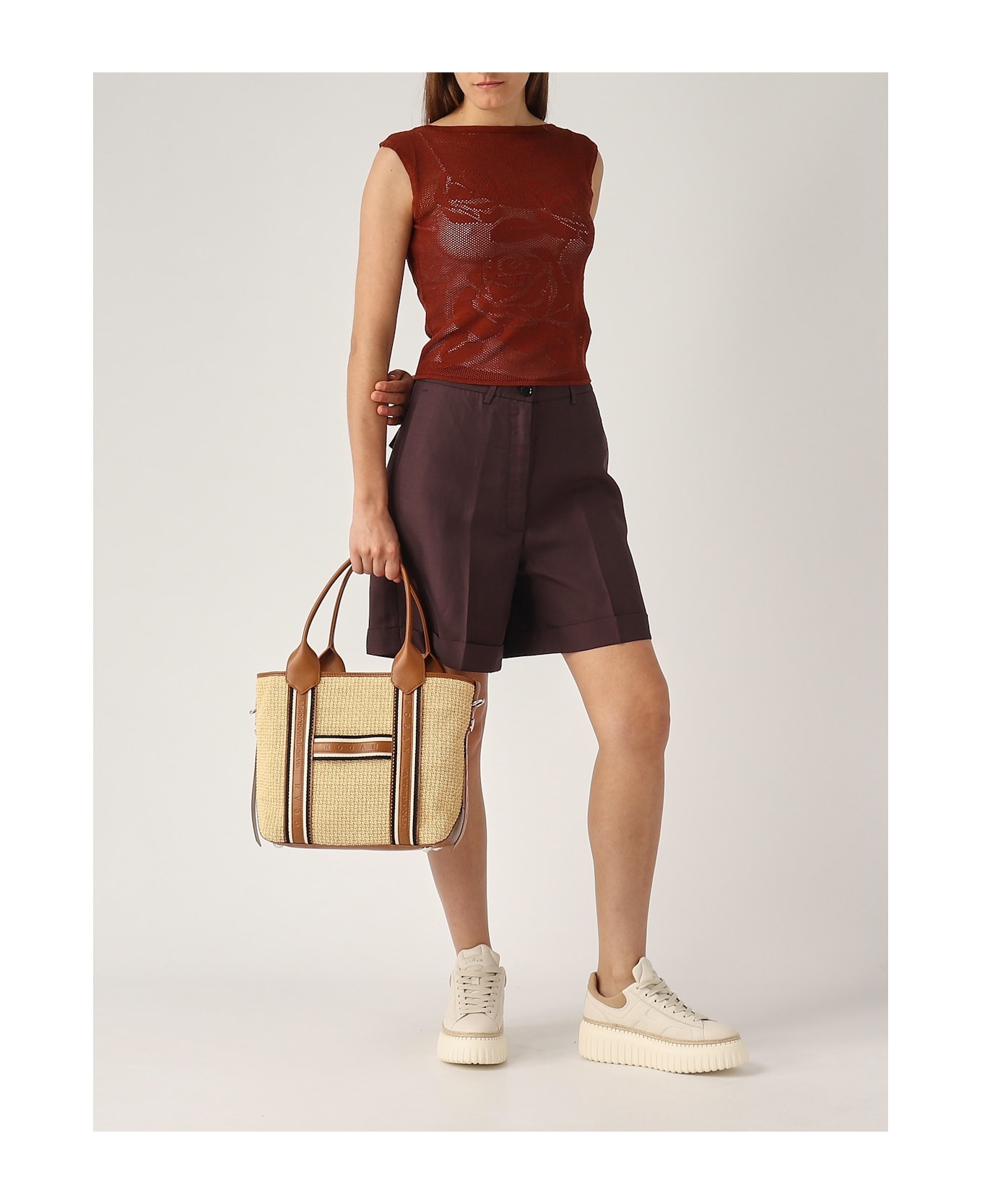 Script Shopping Media Rafia Shopping Bag - 1