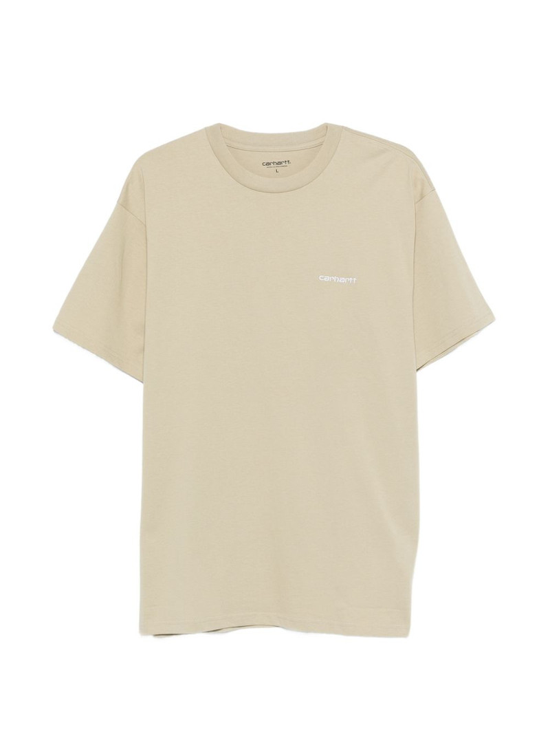Script-embroidery T-shirt 1