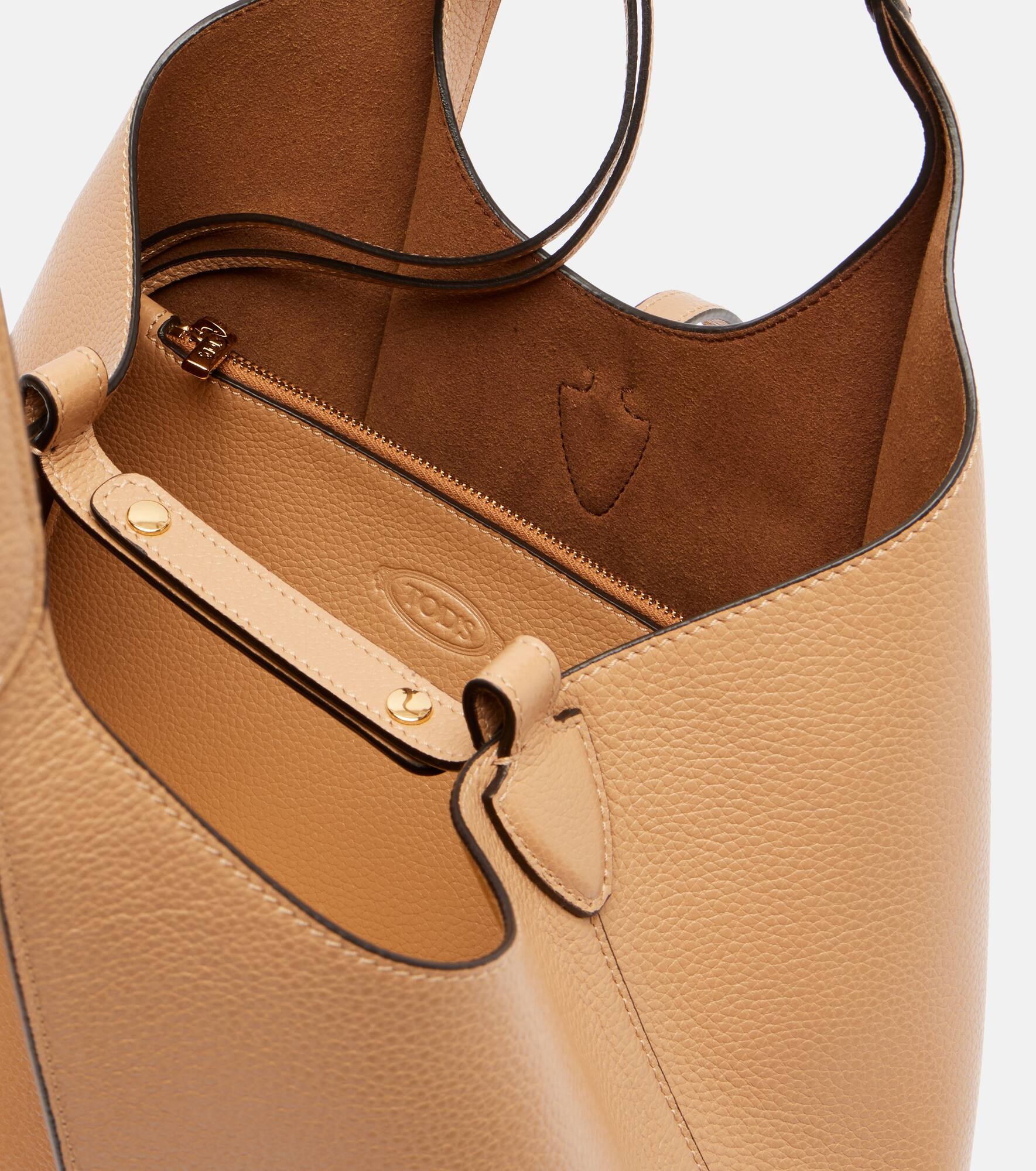 T Timeless leather tote bag - 3