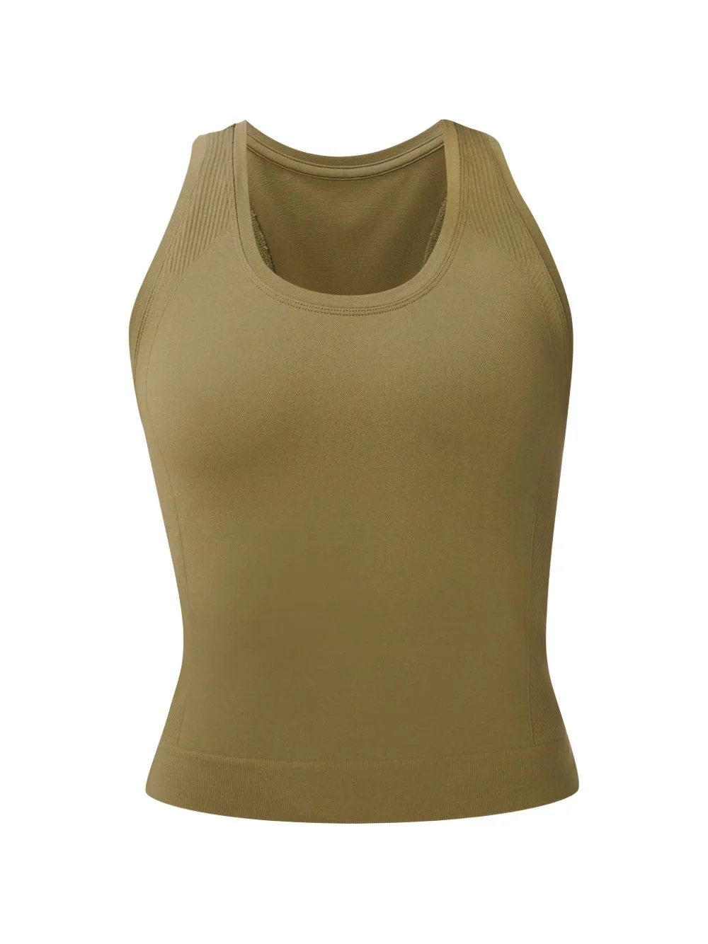 seamless racerback tank top - 1