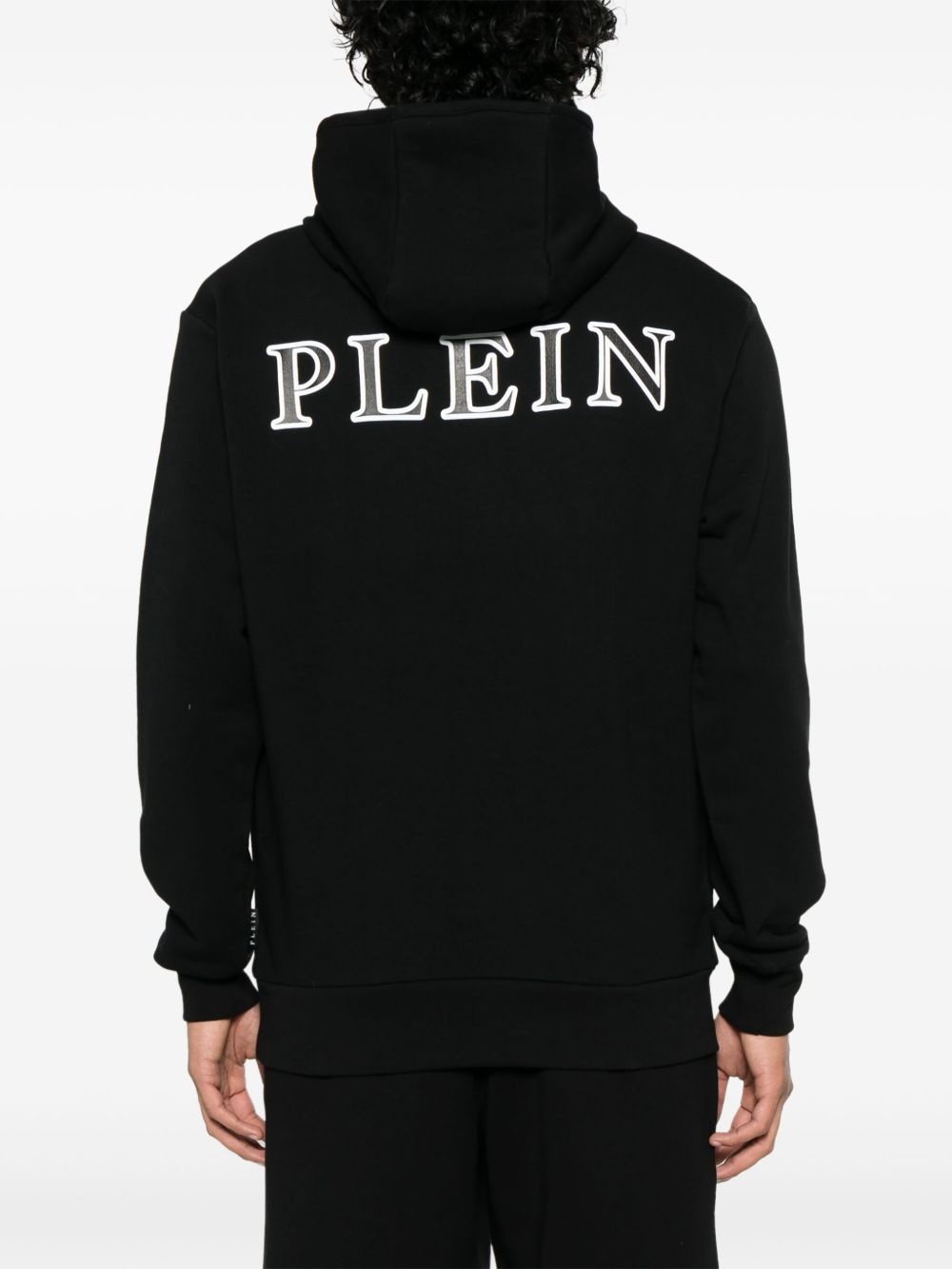 logo-print hoodie - 4