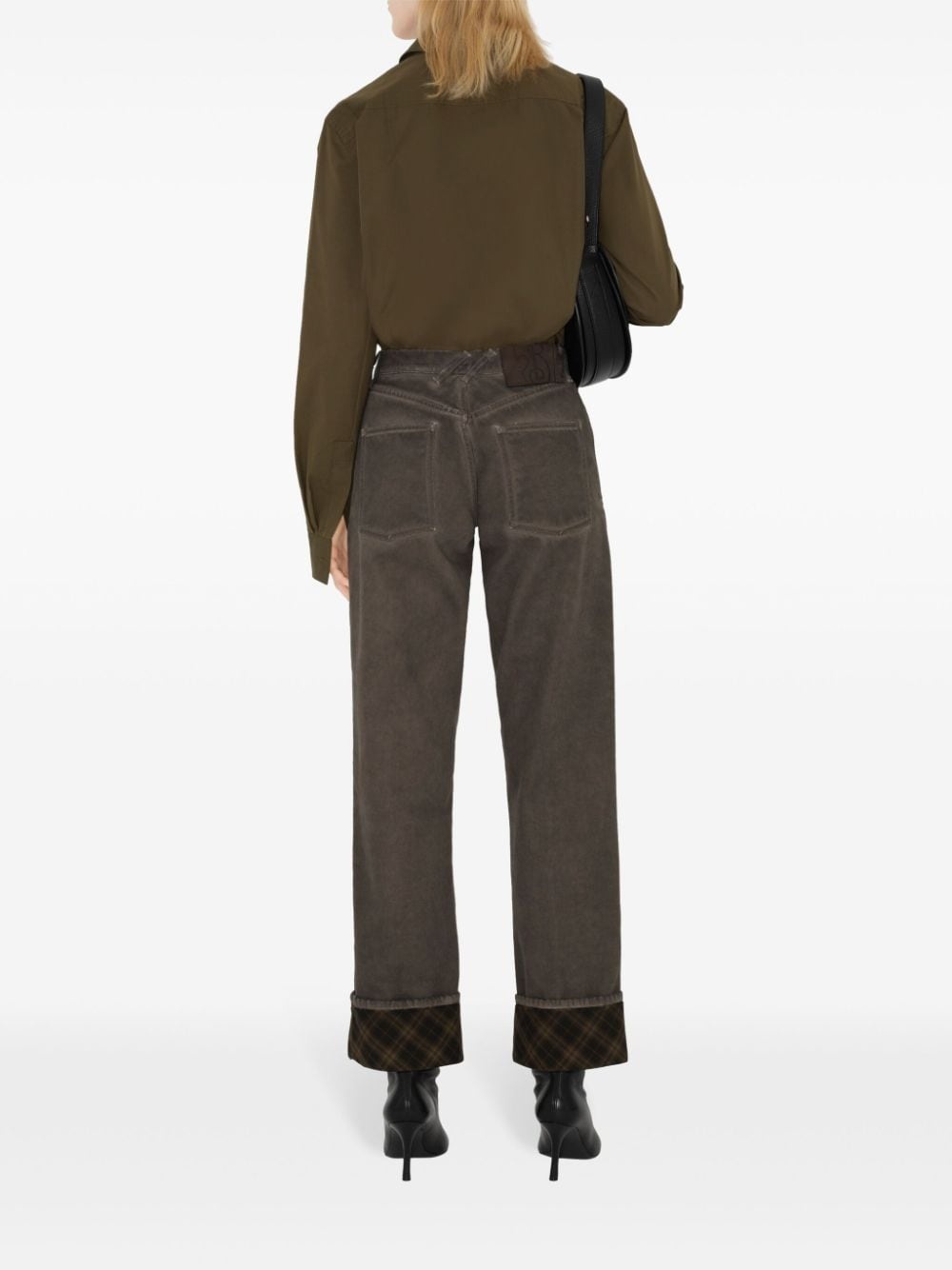 wide-leg jeans - 4