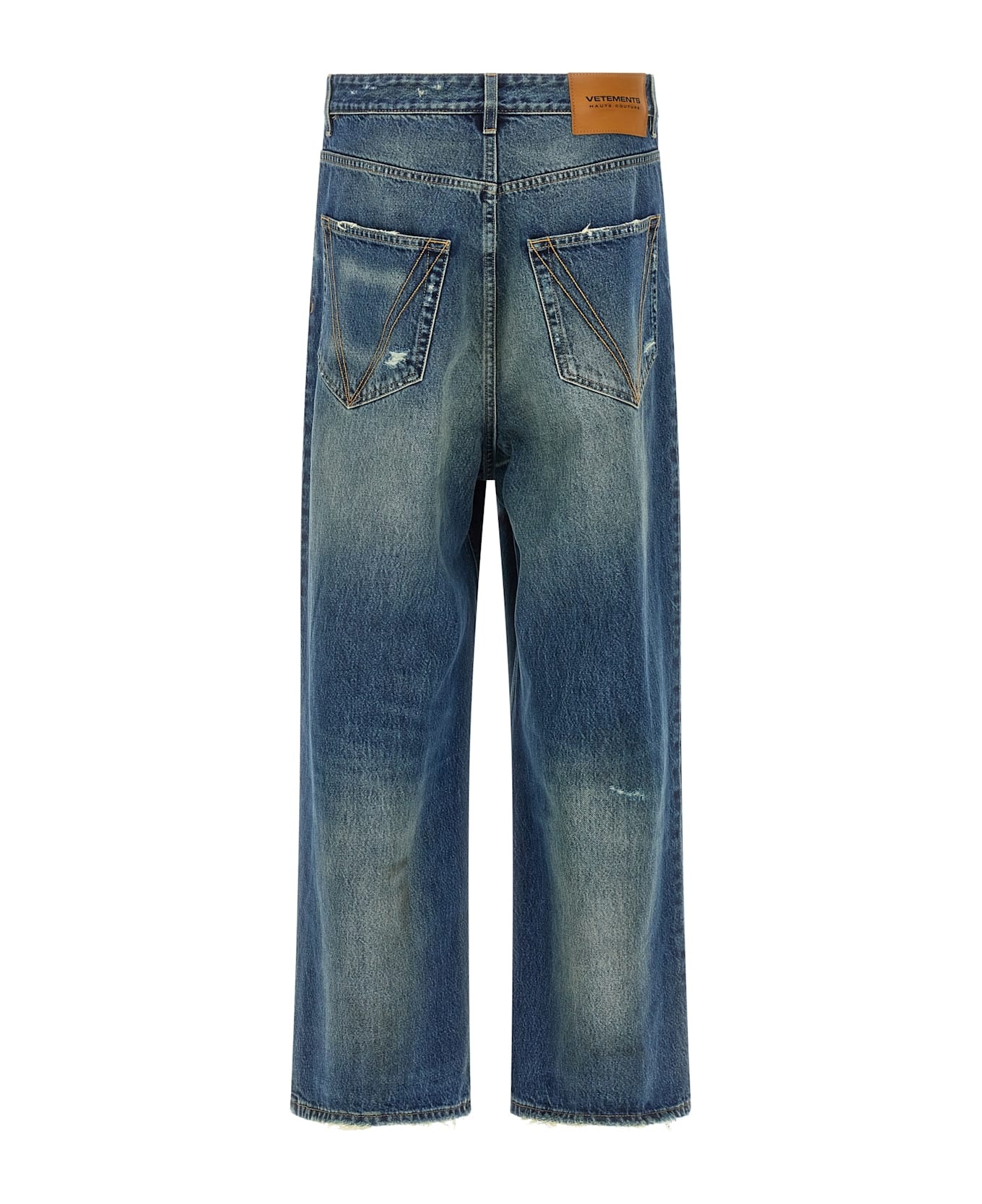 'blue Distressed Baggy' Jeans - 2