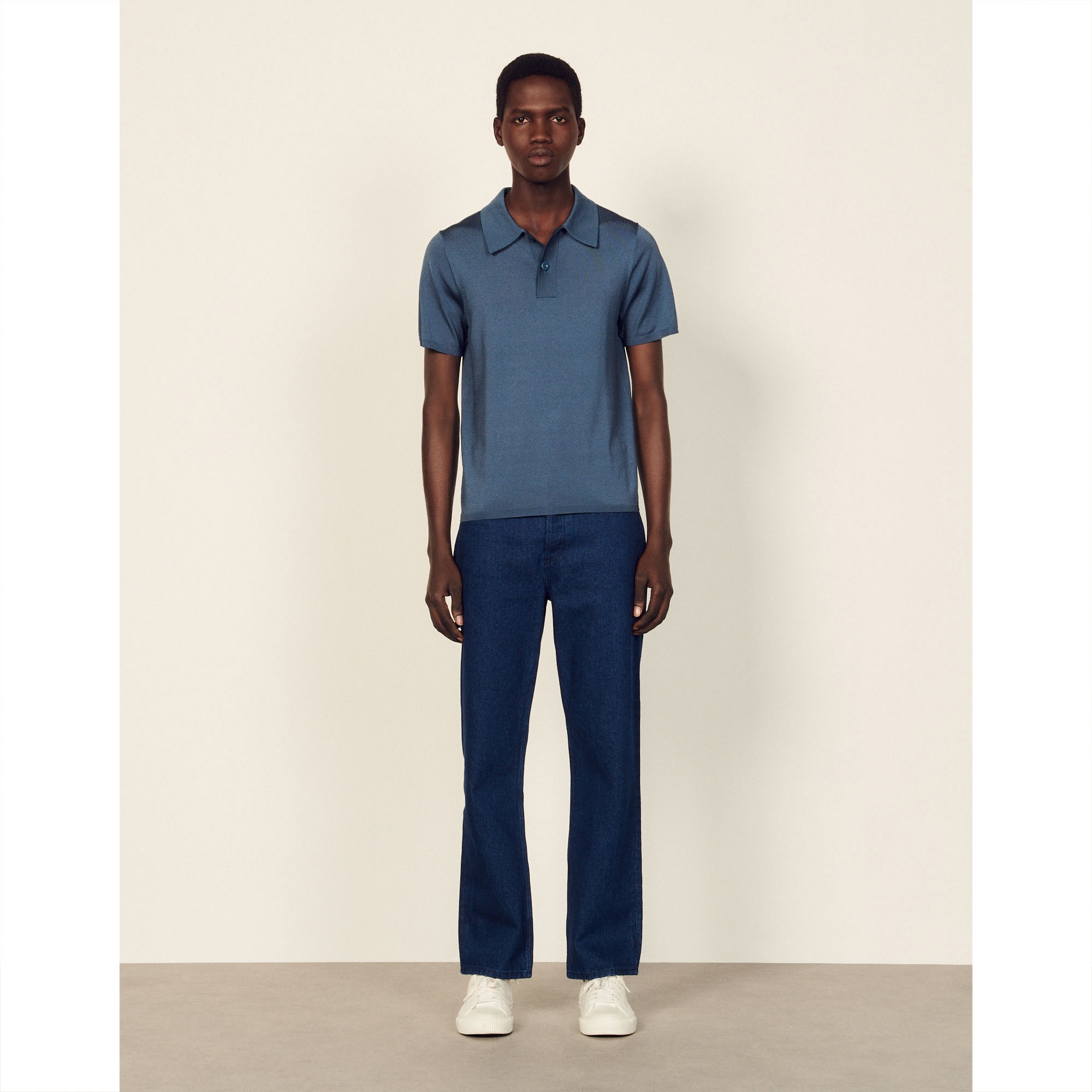 Knitted polo shirt - 7