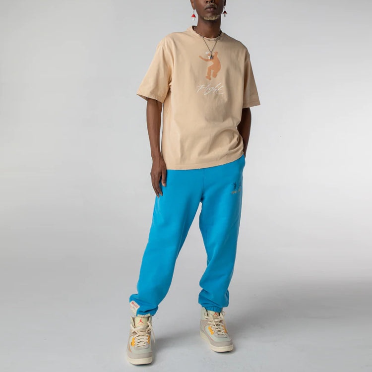 Air Jordan x Union Crossover Round Neck Tee 'Khaki' DM2840-268 - 3
