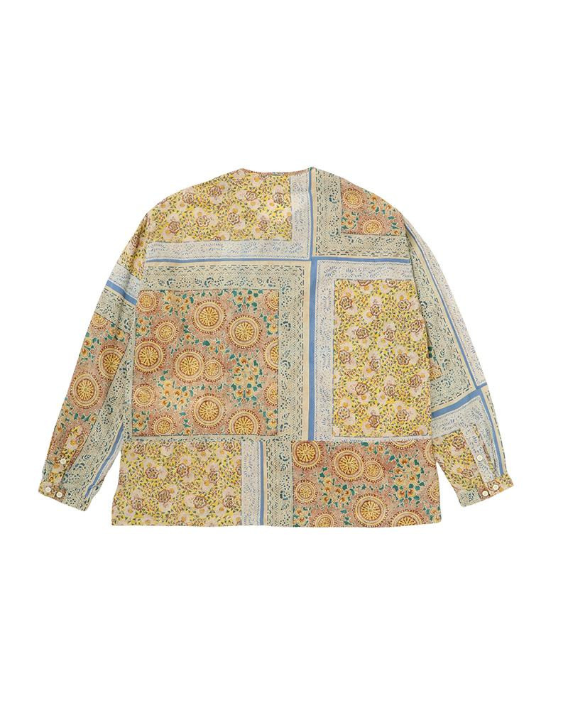 visvim TUNIC P.O. KHADI BANDANA P.W. BLUE outlook