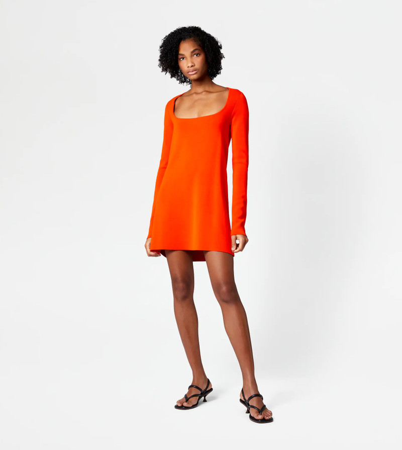 Tod's KNIT DRESS - RED outlook