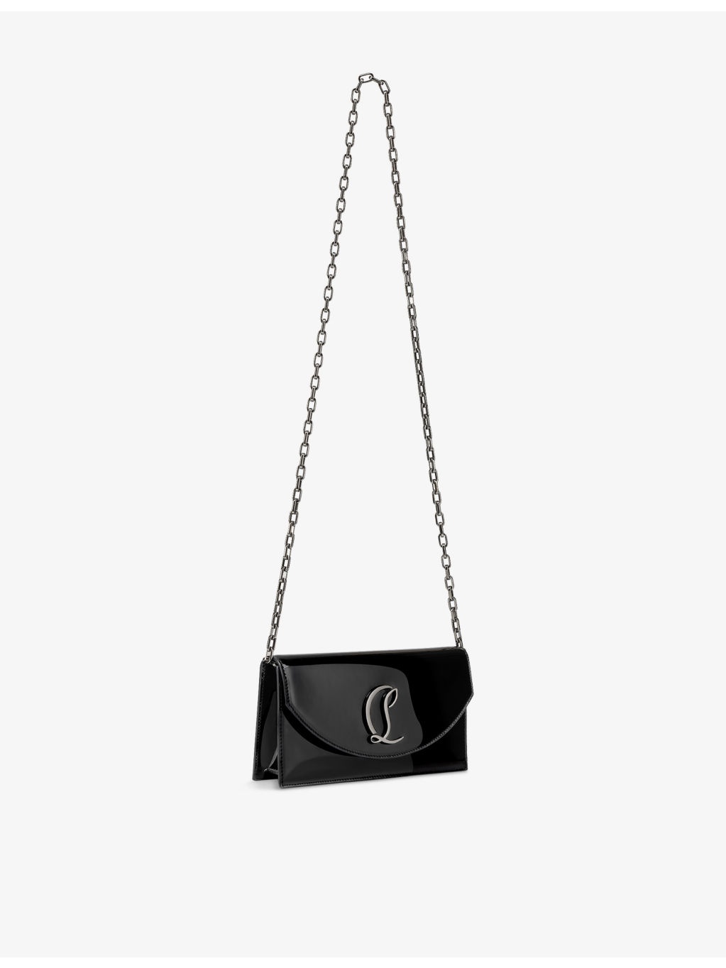 Loubi54 Patent-Leather Cross-Body Bag - 5