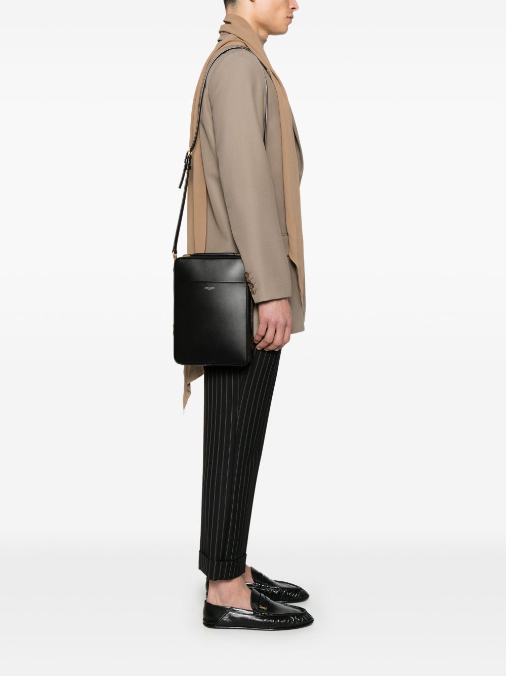 leather messenger bag - 2