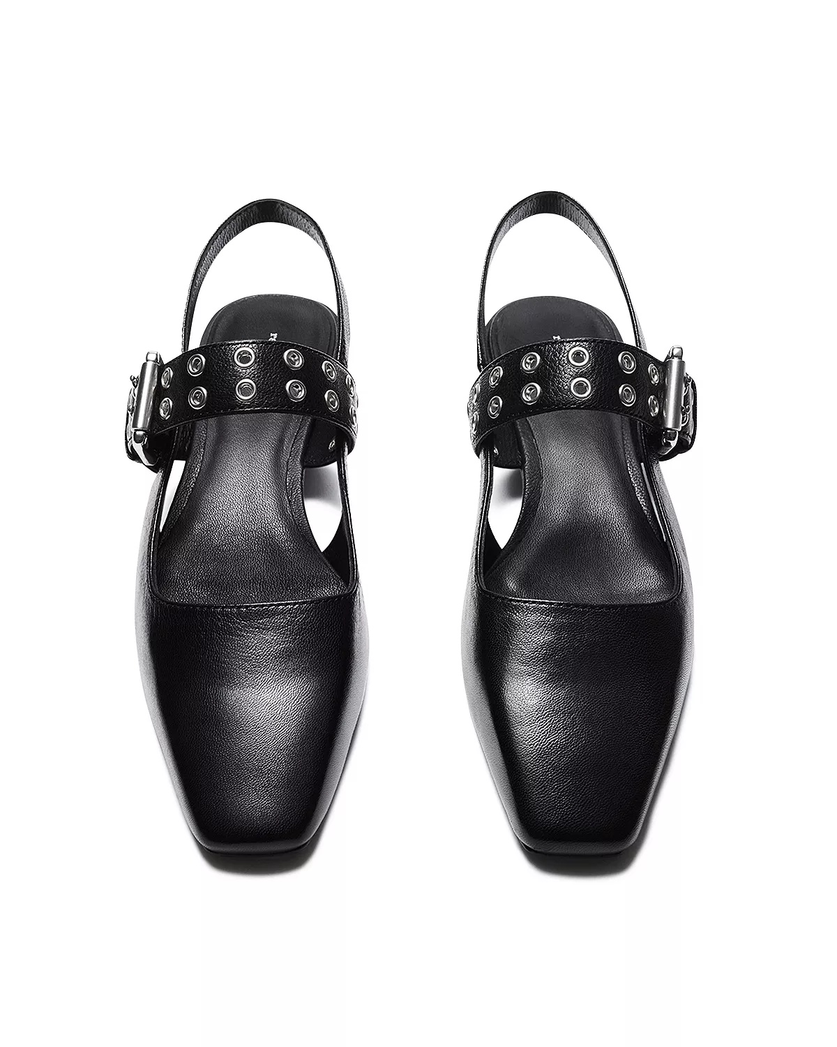 Women's Astra Denim Slingback Flats - 7