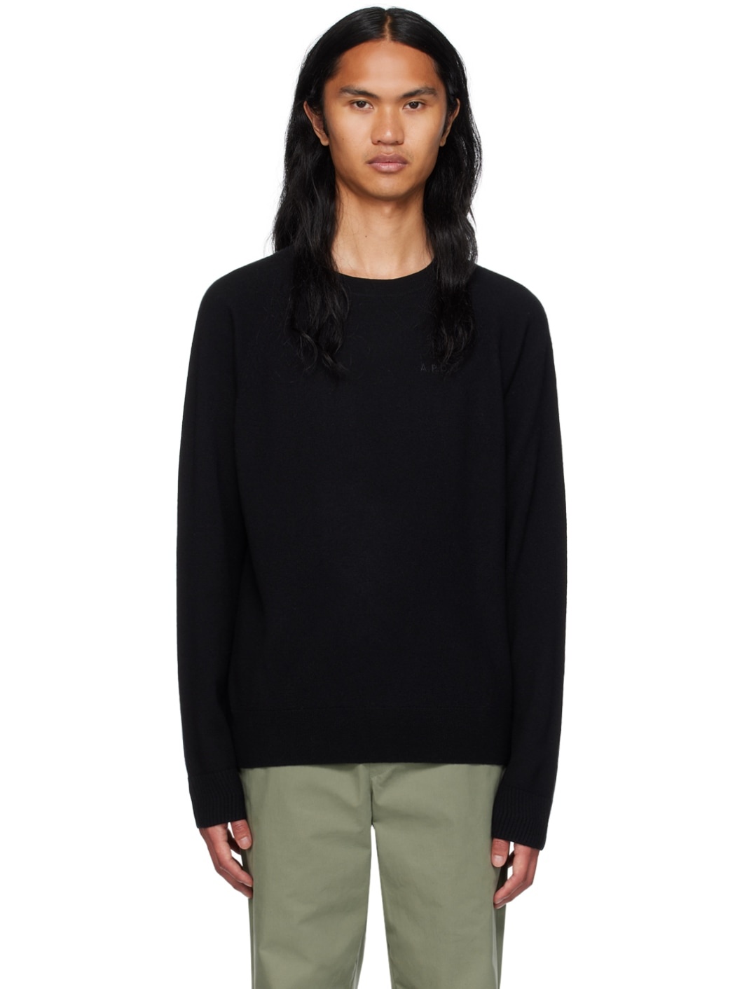 Black Elie Sweater - 1