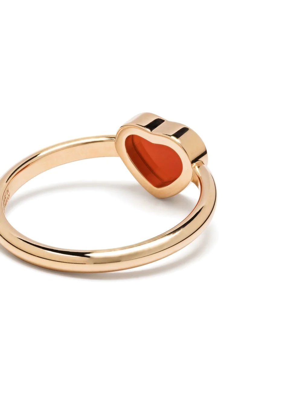 18kt rose gold My Happy Heart carnelian ring - 4