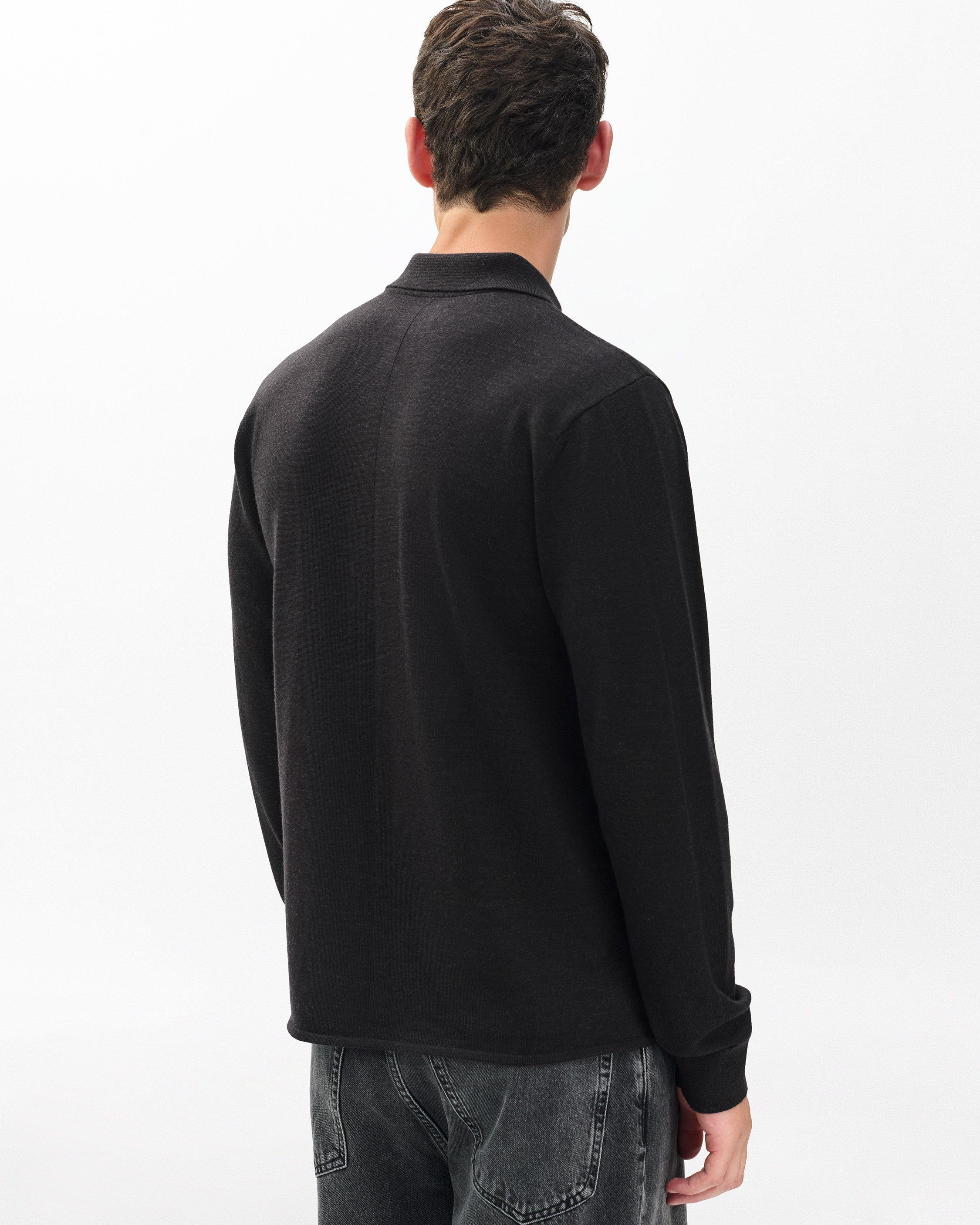 Crawford Wool-Cashmere Knit Shirt - 6