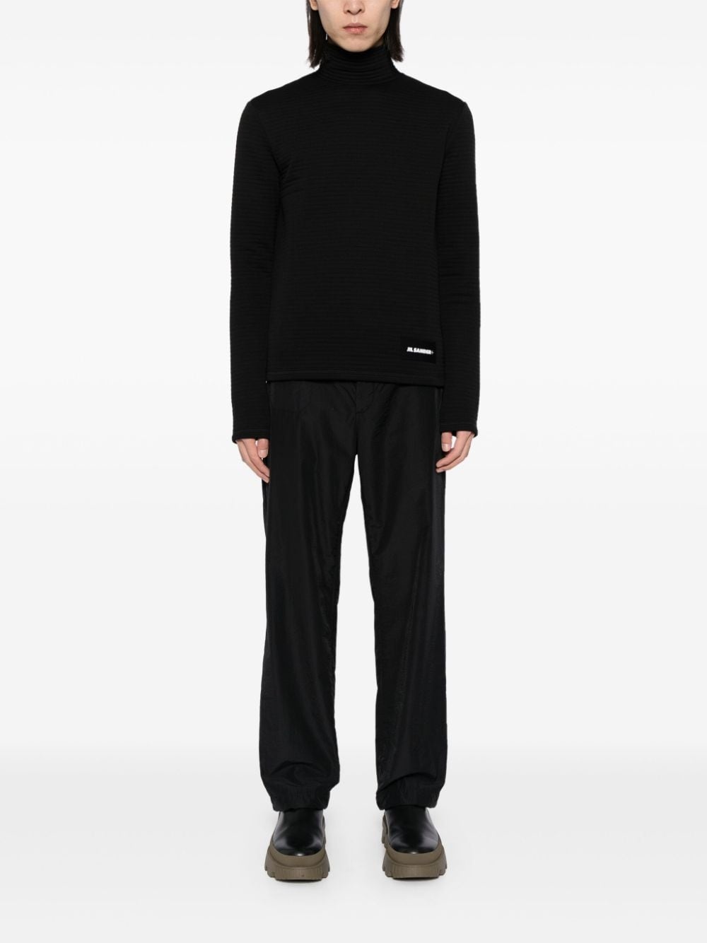 padded sweatshirt - 2
