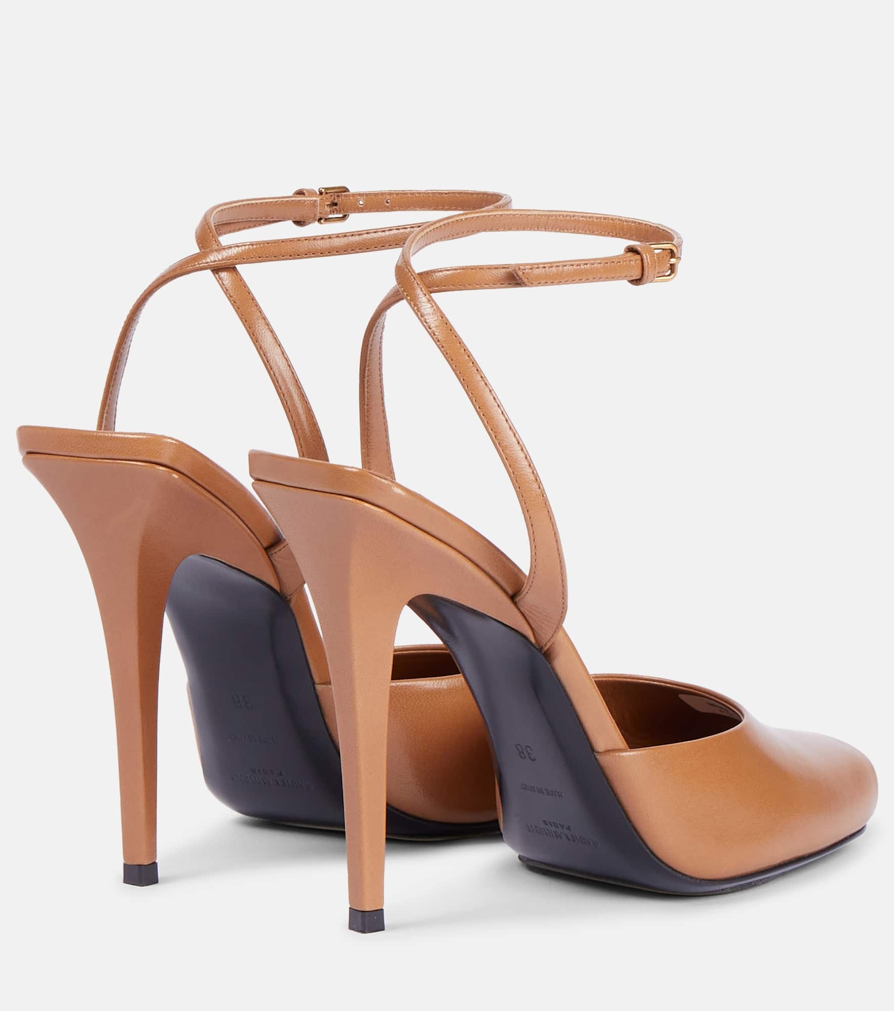 La Scandale 110 leather sandals - 2