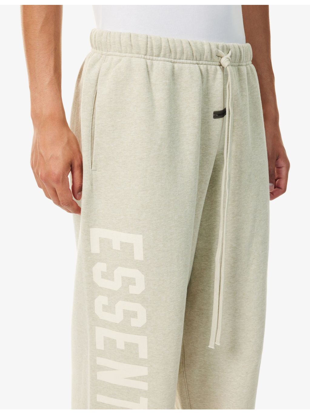 Lounge Logo-Print Cotton-Blend Jogging Bottoms - 5
