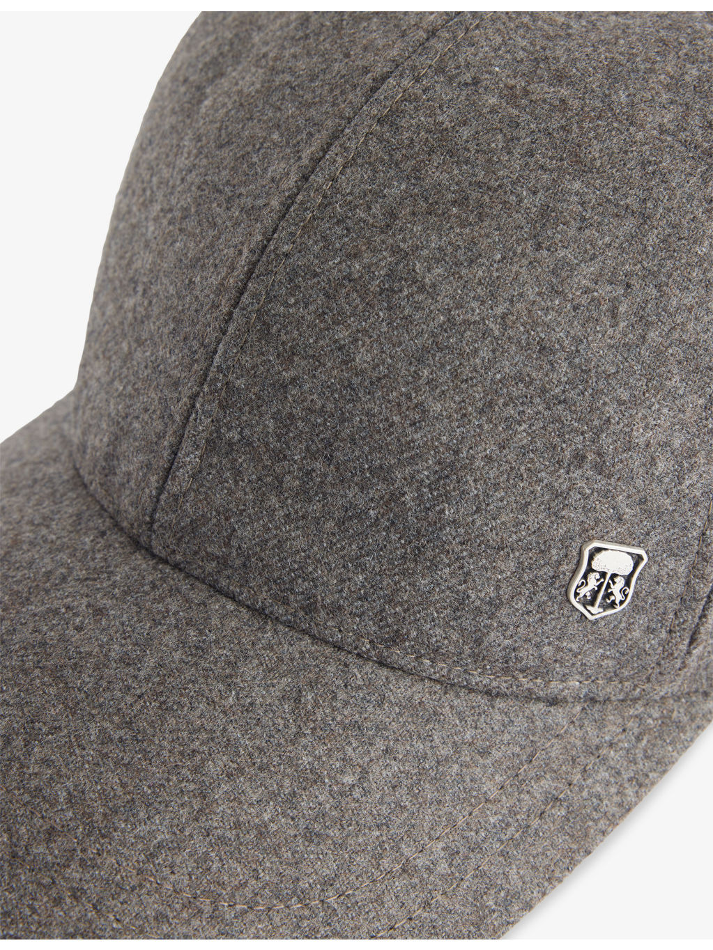 Logo-Hardware Wool Cap - 2