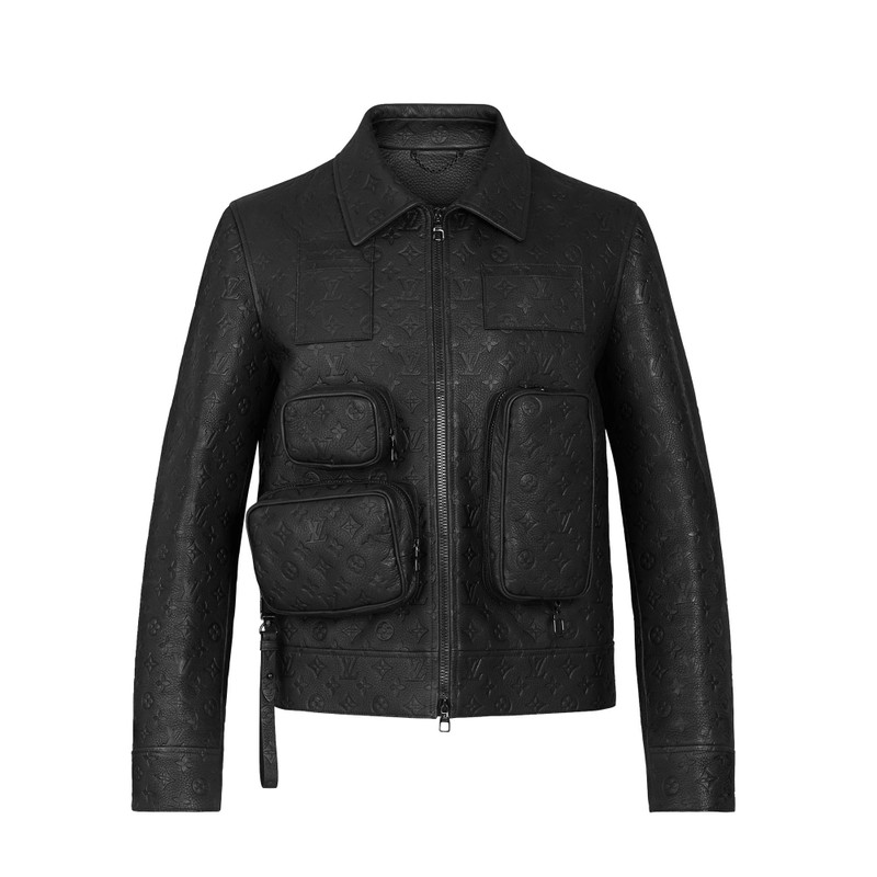 Monogram Embossed Utility Jacket - 1