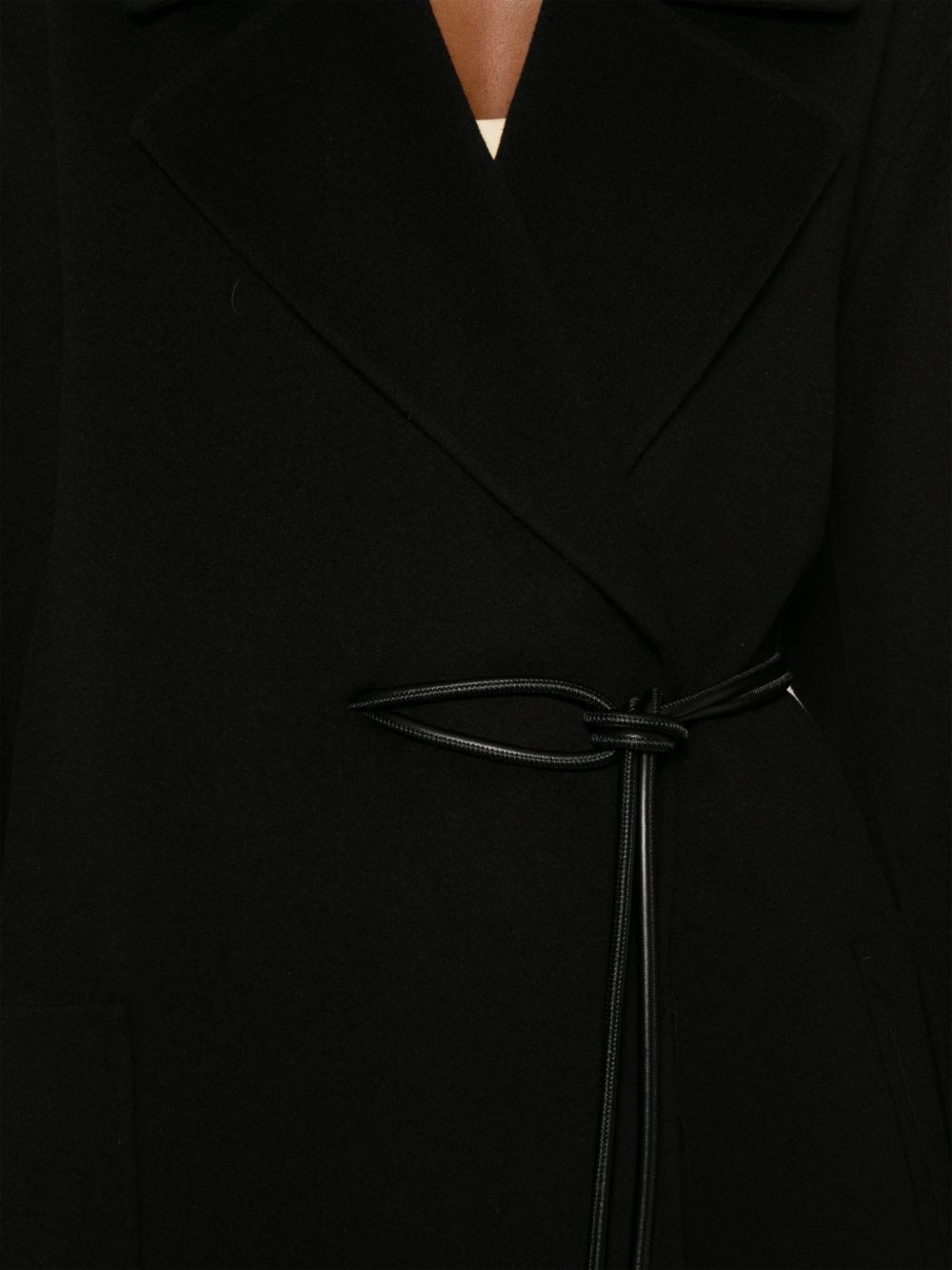 belted coat - 5