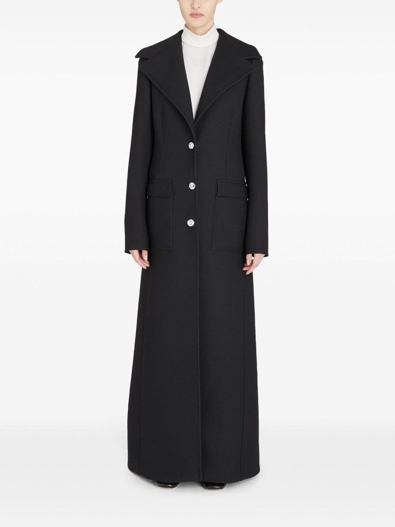 GIAMBATTISTA VALLI gabardine coat outlook