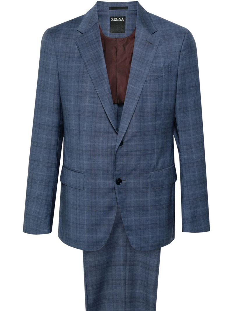 single-breasted wool suit 1