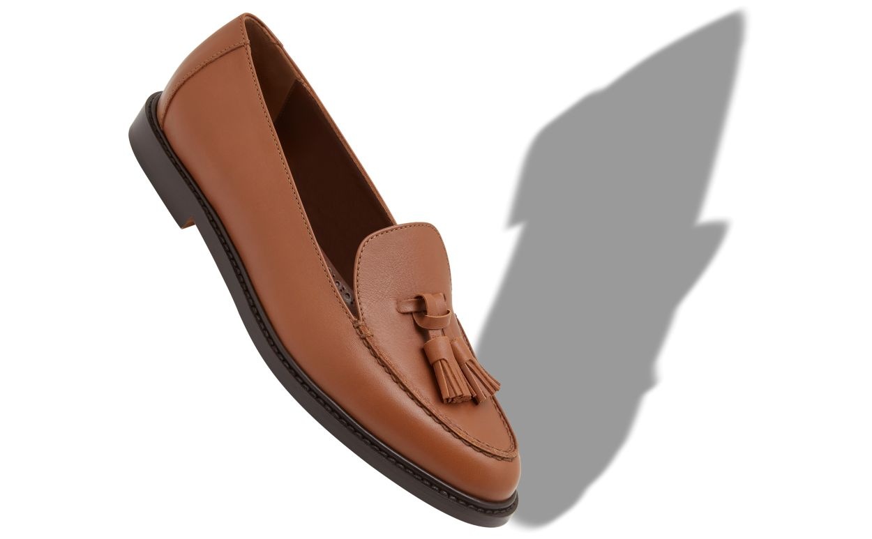 Brown Calf Leather Loafers - 2