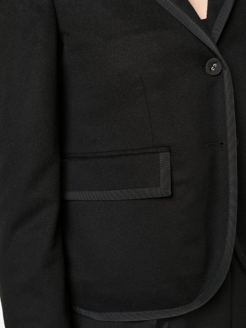 single-breasted blazer - 5