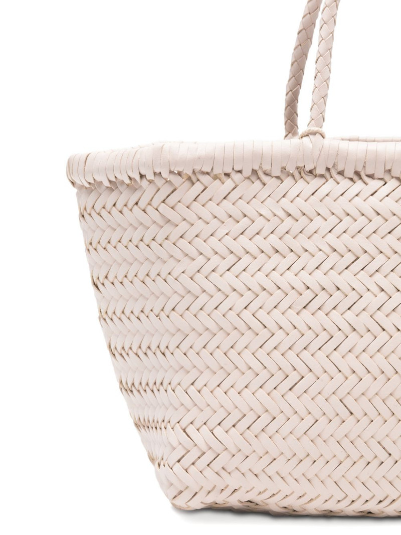 small Bamboo Triple Jump woven tote bag 4