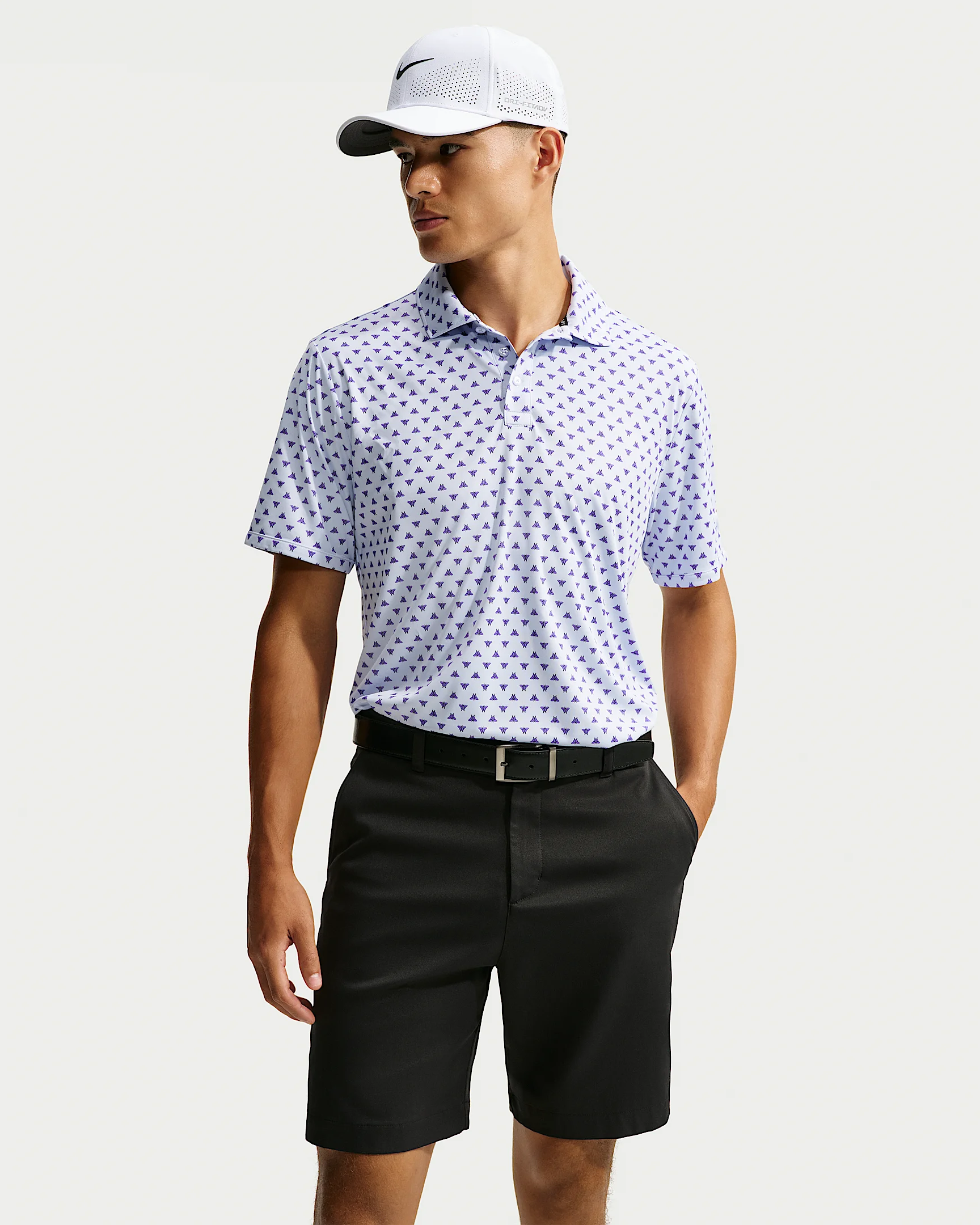 Nike Par Men's Dri-FIT Printed Golf Polo - 1