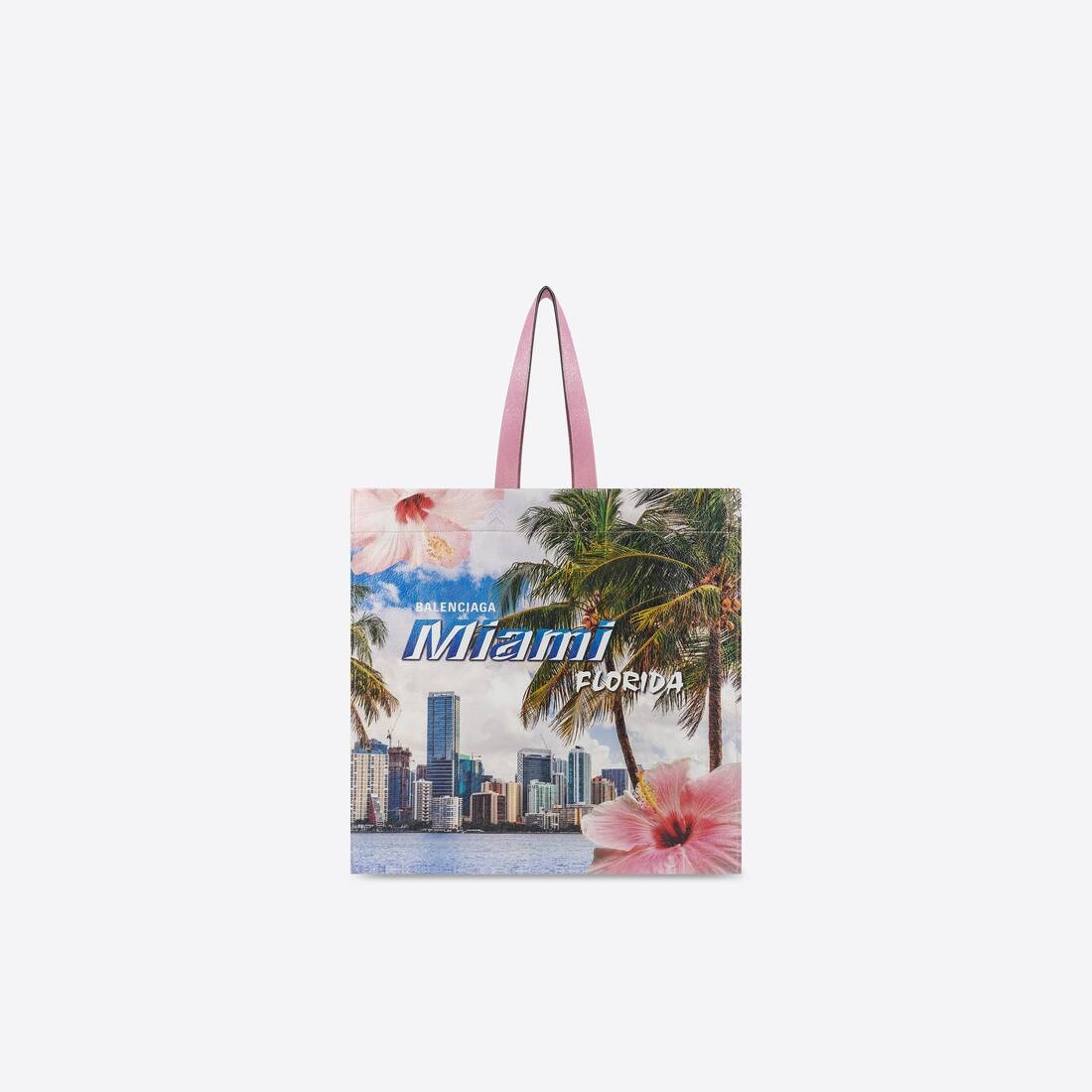 Men's Shopper Medium Shoulder Tote Bag in Miami - 1