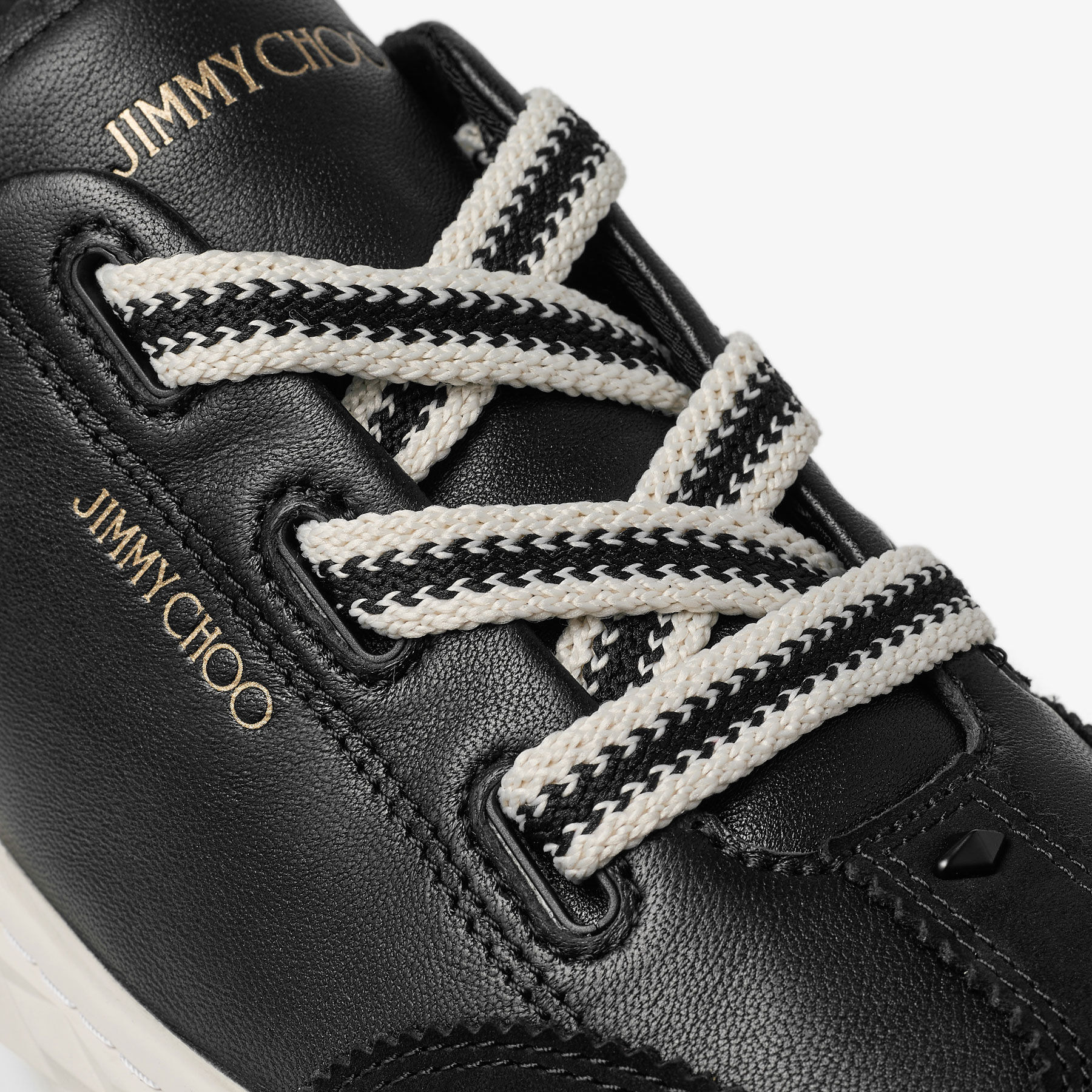 Diamond Light Flex F
Black Leather Trainers - 4