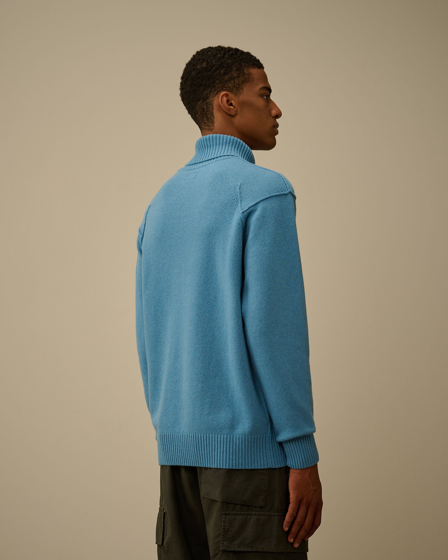 Lambswool GRS Turtleneck Sweater - 4