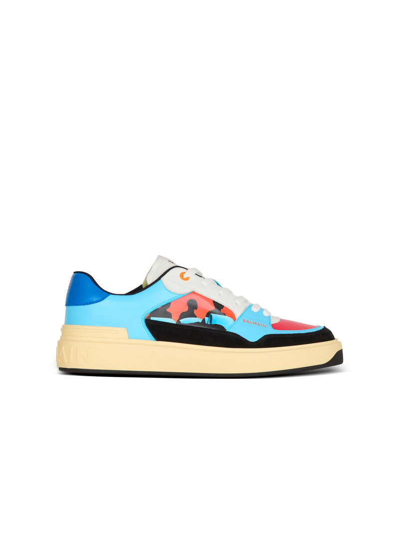 Calfskin B-Court Flip trainers with Prince Gyasi print 1