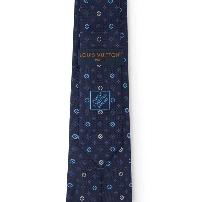 Monogram Flower Tie 3