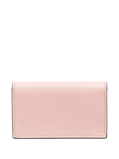 Marni colour-blocked saffiano leather wallet outlook