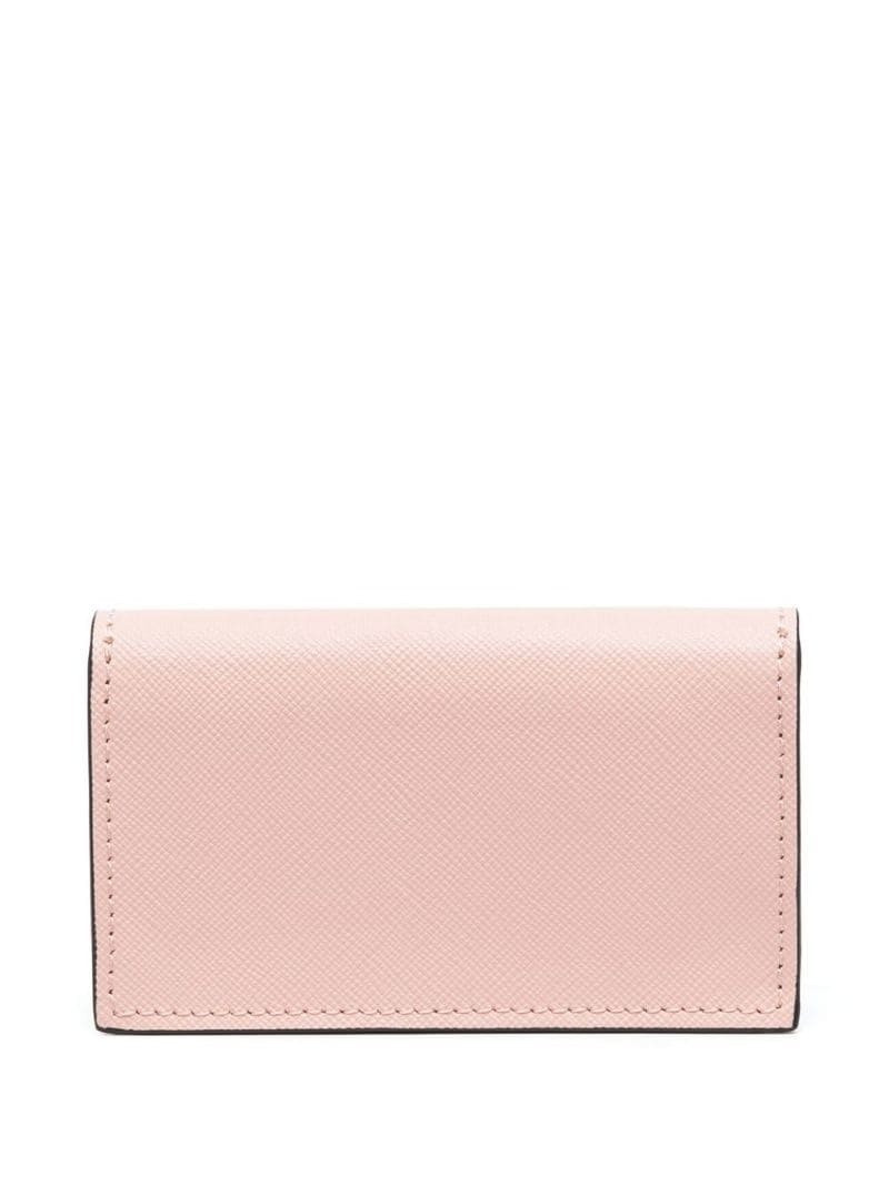 Marni colour-blocked saffiano leather wallet outlook